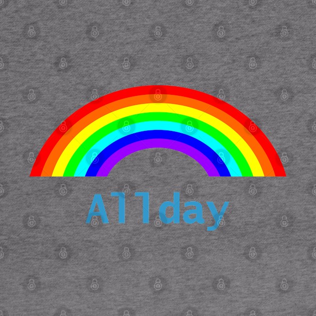 Allday Rainbow by ellenhenryart